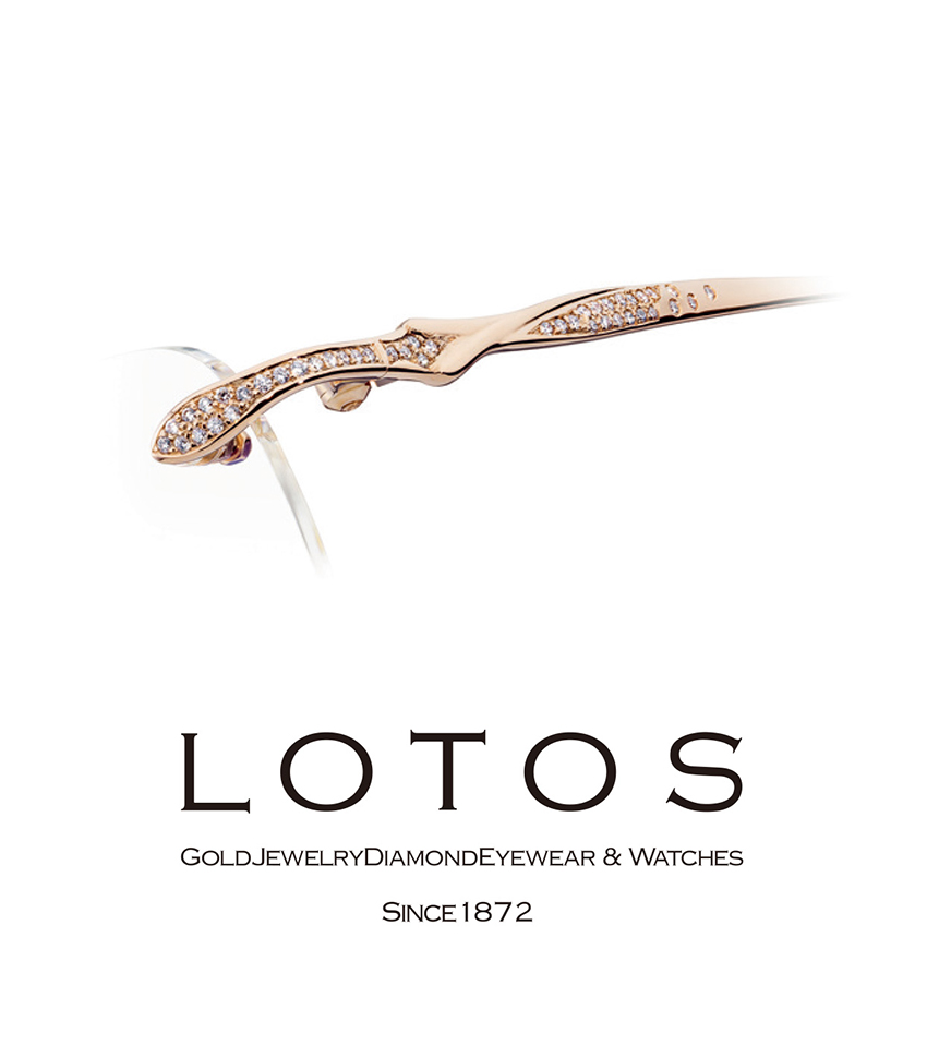 LOTOS（ロトス）　貴金属フレームのご紹介